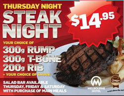 Melbourne Hotel - Restaurant Canberra 0