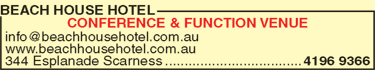 Beach House Hotel - Restaurant Canberra 7