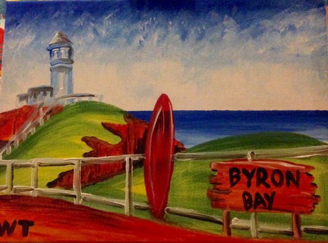 Brush And Sip Course: Australian Landscapes - Restaurant Canberra 0