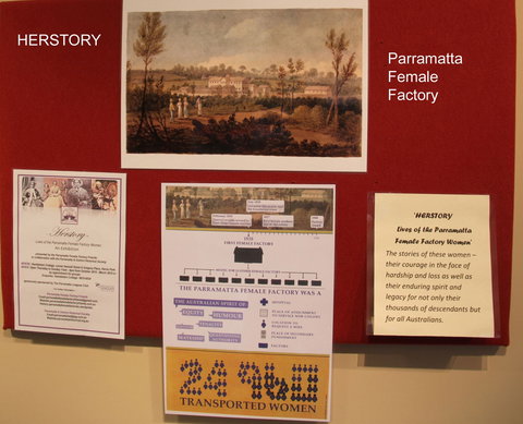 Convict Ladies Of The Female Factory  Exhibition At Lucas Gallery - Restaurant Canberra 1