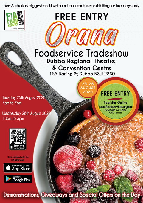 Orana Foodservice Tradeshow - Restaurant Canberra 0