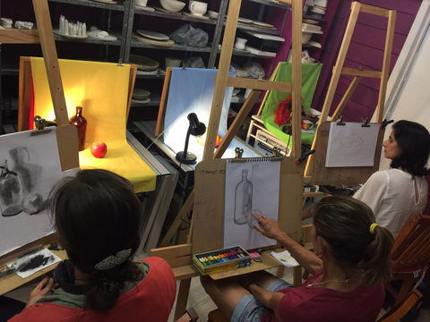 Art Classes With Violetta Strabic - Restaurant Canberra 0