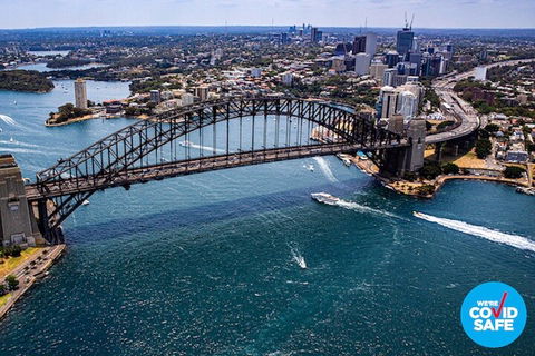 Private Helicopter Flight Over Sydney & Beaches For 2 Or 3 People - 30 Minutes - Restaurant Canberra 0