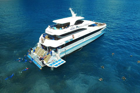 Great Barrier Reef Scenic Helicopter Tour And Cruise From Cairns - Restaurant Canberra 0