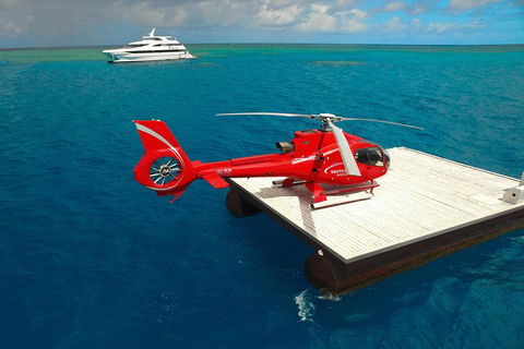 Great Barrier Reef Scenic Helicopter Tour And Cruise From Cairns - Restaurant Canberra 5