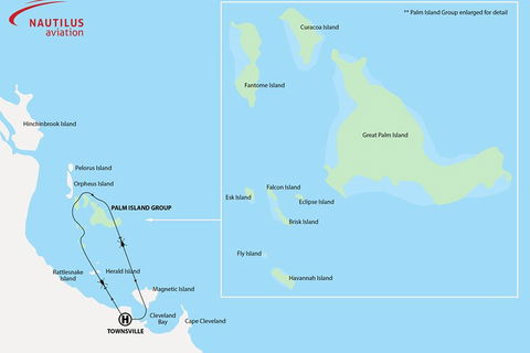 60-Minute Palm Island Scenic Helicopter Flight From Townsville - Restaurant Canberra 4