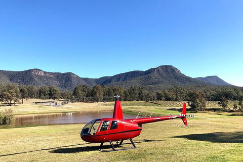 Private Helicopter Flight To Hunter Valley With A La Carte Lunch - For 2 - Restaurant Canberra 2