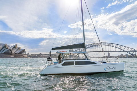 Vivid 90-Minute Sydney Harbour Catamaran Cruise With BYO Drinks - Restaurant Canberra 0